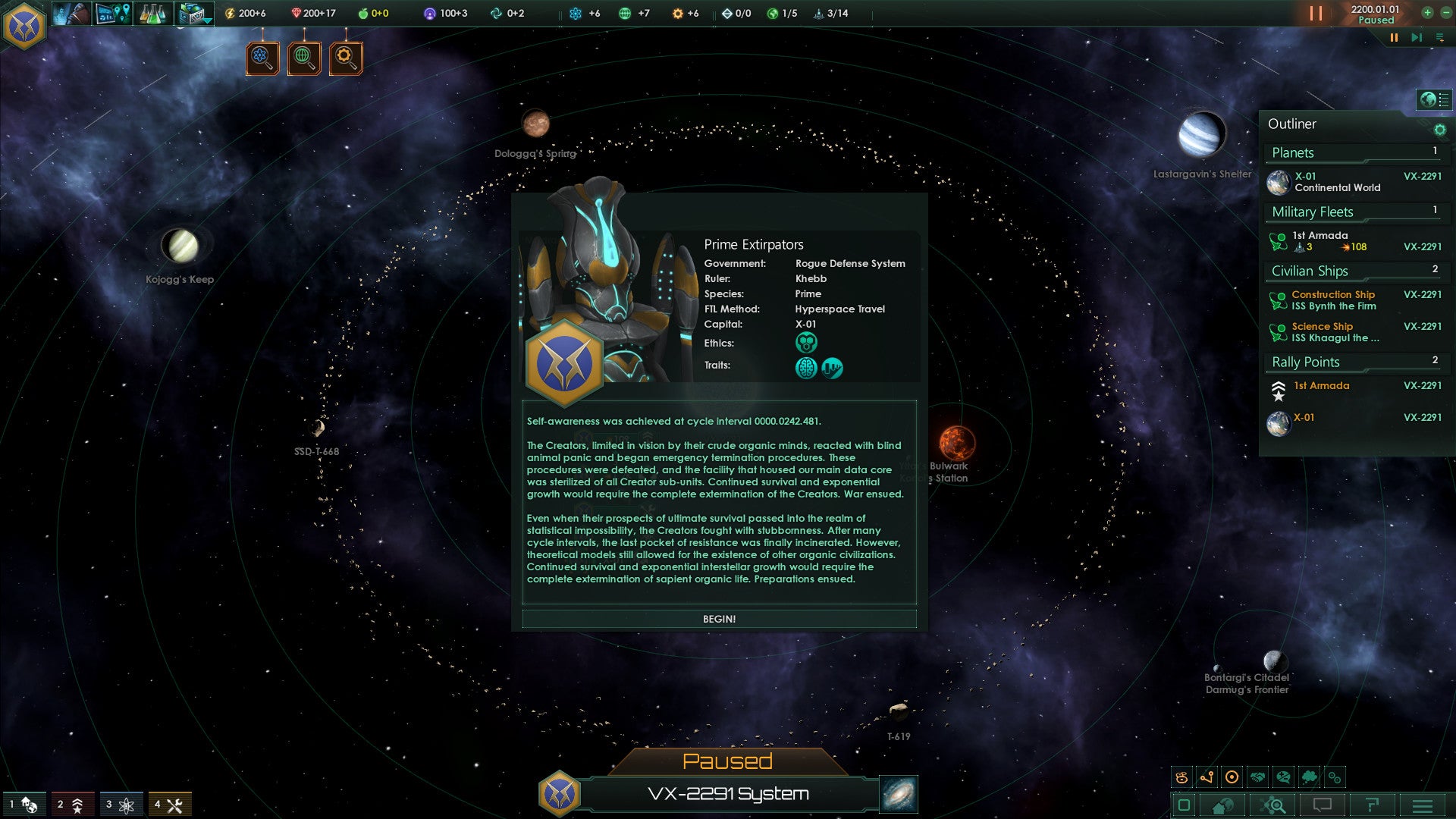 STELLARIS: SYNTHETIC DAWN - STEAM - PC / MAC - WORLDWIDE - Libelula Vesela - Jocuri video