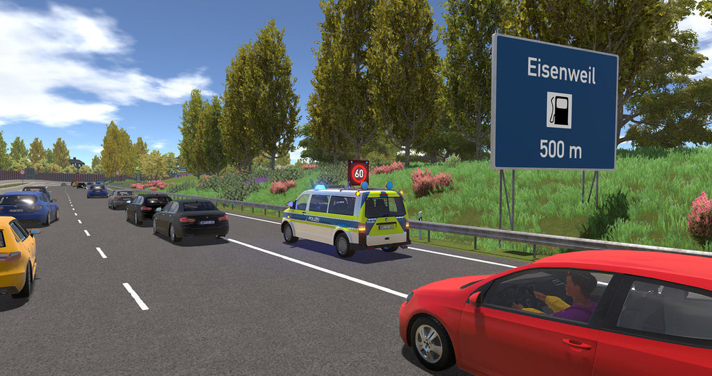 AUTOBAHN POLICE SIMULATOR 2 - STEAM - MULTILANGUAGE - WORLDWIDE - PC Libelula Vesela Jocuri video