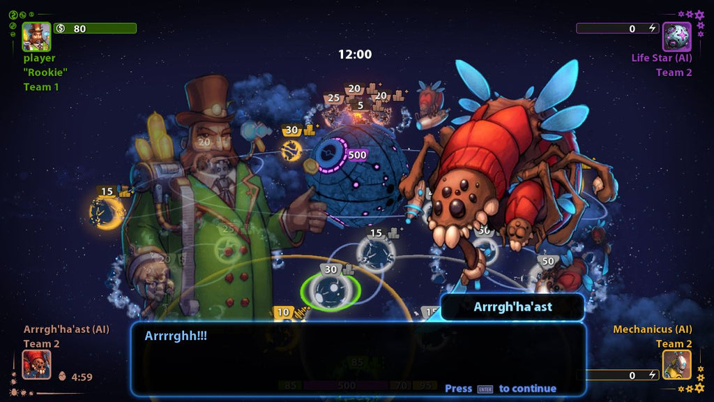 PLANETS UNDER ATTACK - STEAM - PC / MAC - WORLDWIDE Libelula Vesela Jocuri video