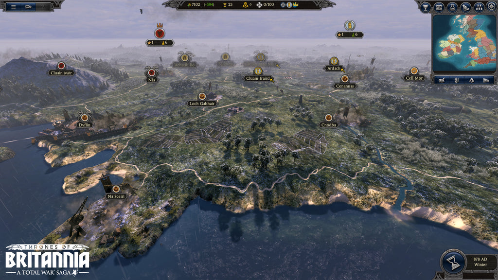 TOTAL WAR SAGA: THRONES OF BRITANNIA - STEAM - PC - EU Libelula Vesela Jocuri video