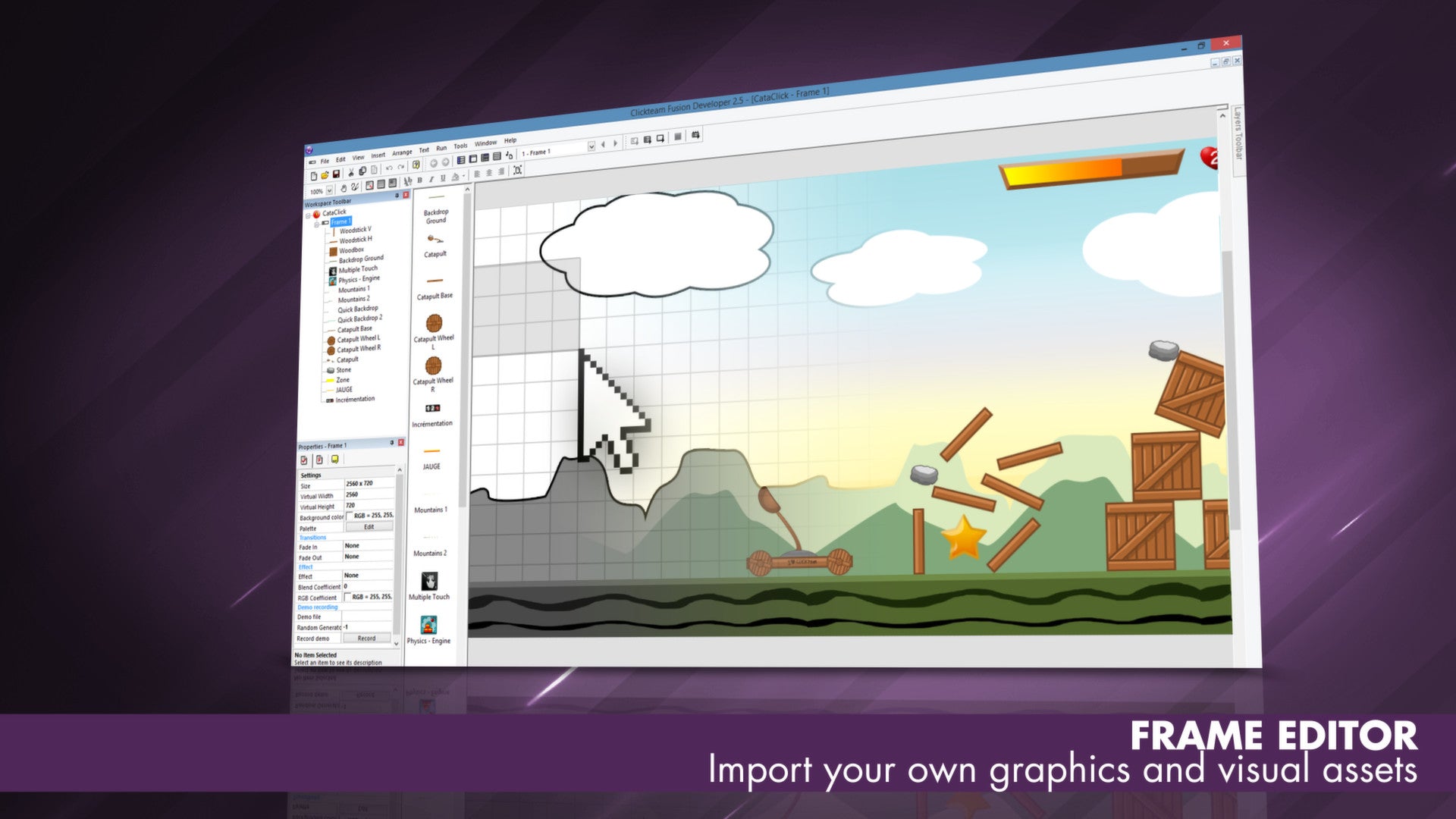 CLICKTEAM FUSION 2.5 - STEAM - MULTILANGUAGE - WORLDWIDE - PC Libelula Vesela Software