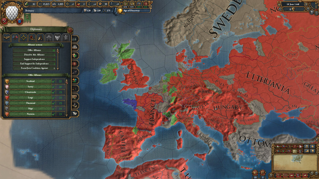 EUROPA UNIVERSALIS IV - MANDATE OF HEAVEN - STEAM - PC / MAC - WORLDWIDE - Libelula Vesela - Jocuri video