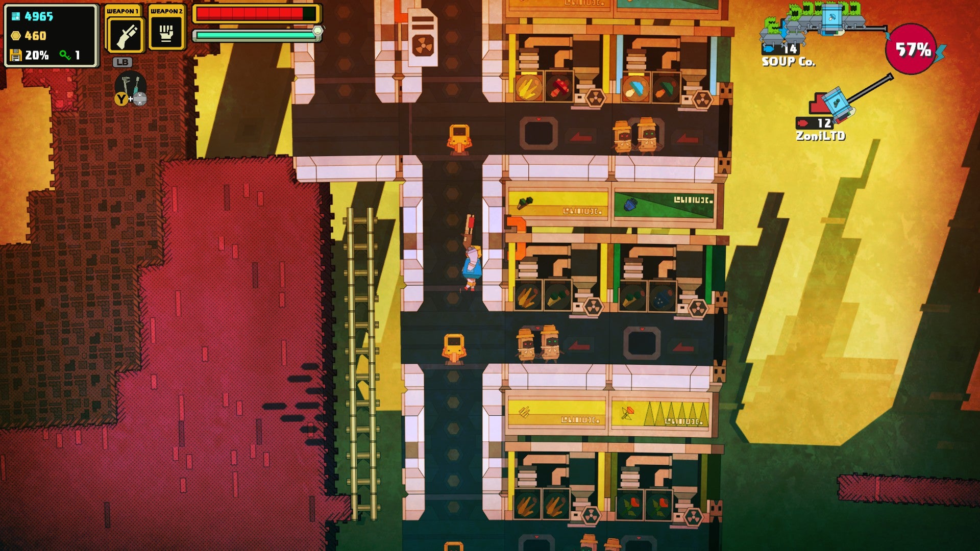PIXELJUNK NOM NOM GALAXY - STEAM - PC - WORLDWIDE - Libelula Vesela - Jocuri video