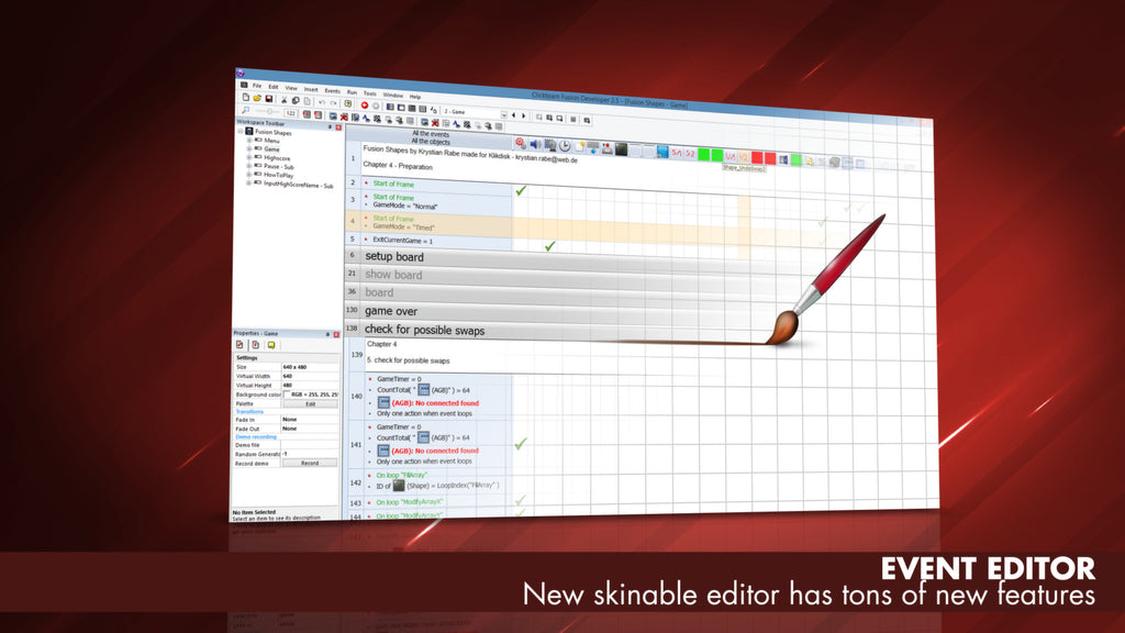 CLICKTEAM FUSION 2.5 - STEAM - MULTILANGUAGE - WORLDWIDE - PC Libelula Vesela Software