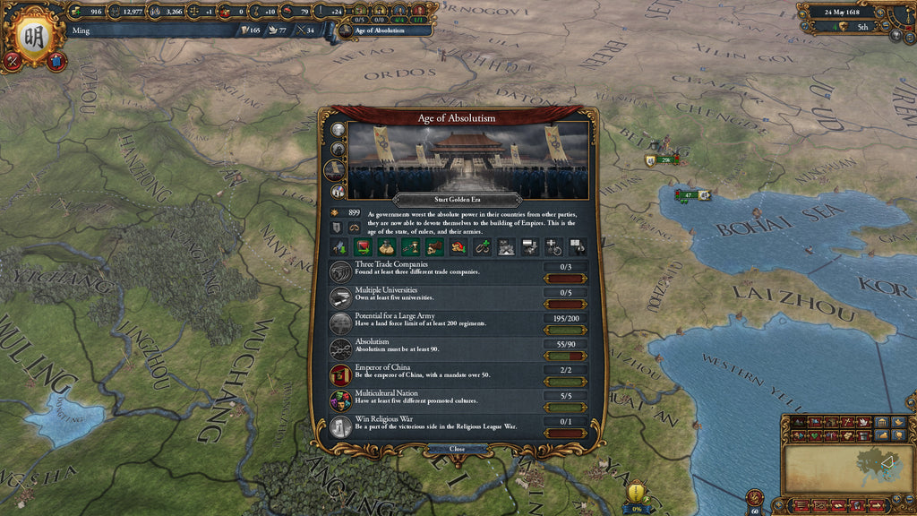 EUROPA UNIVERSALIS IV - MANDATE OF HEAVEN - STEAM - PC / MAC - WORLDWIDE - Libelula Vesela - Jocuri video