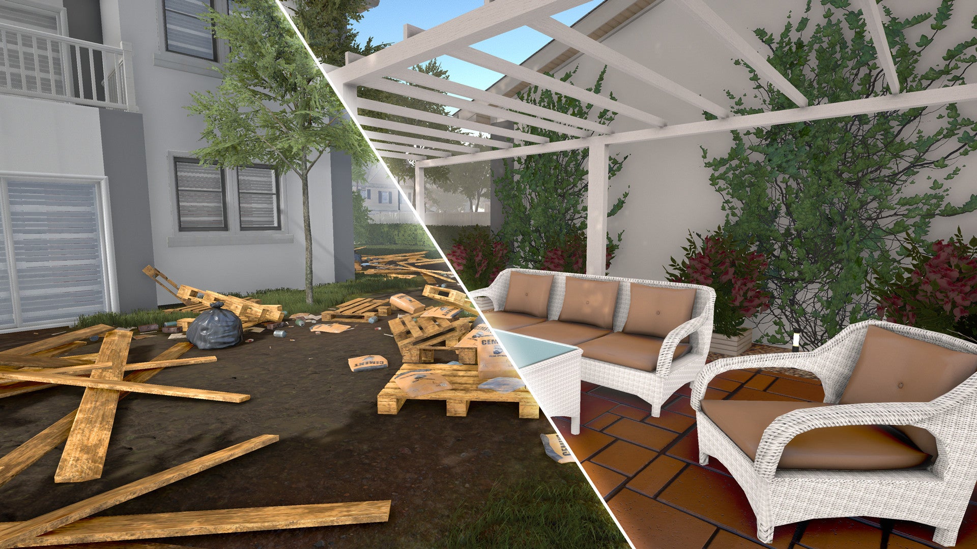 HOUSE FLIPPER: GARDEN FLIPPER (DLC) - STEAM - MULTILANGUAGE - WORLDWIDE - PC Libelula Vesela Jocuri video