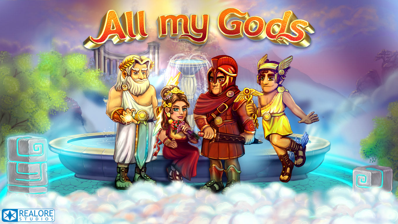 ALL MY GODS - STEAM - MULTILANGUAGE - WORLDWIDE - PC - Libelula Vesela - Jocuri video
