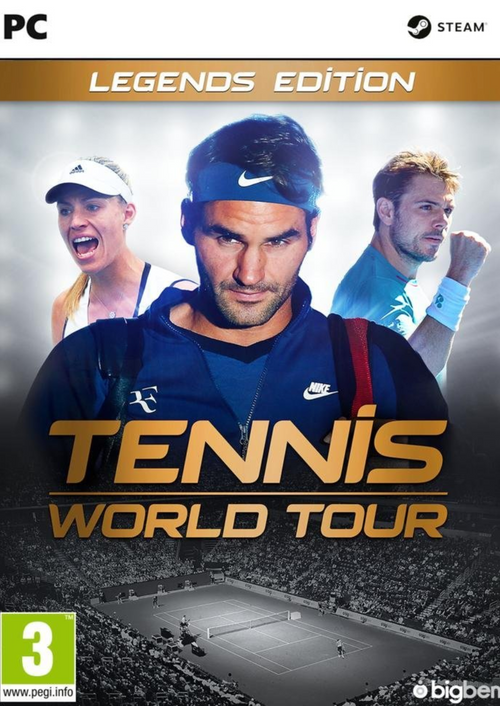 TENNIS WORLD TOUR LEGENDS - STEAM - WORLDWIDE - MULTILANGUAGE - PC - Libelula Vesela - Jocuri video