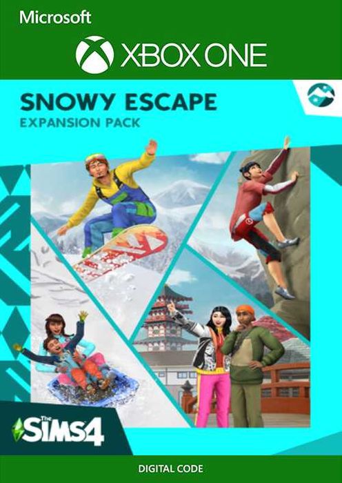 THE SIMS 4 - SNOWY ESCAPE - EXPANSION PACK - XBOX LIVE - XBOX ONE - MULTILANGUAGE - EU - Libelula Vesela - Jocuri video