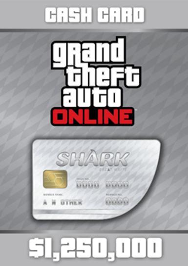 GRAND THEFT AUTO V GTA: GREAT WHITE SHARK CASH CARD - ROCKSTAR SOCIAL CLUB - PC - WORLDWIDE - Libelula Vesela - Jocuri video