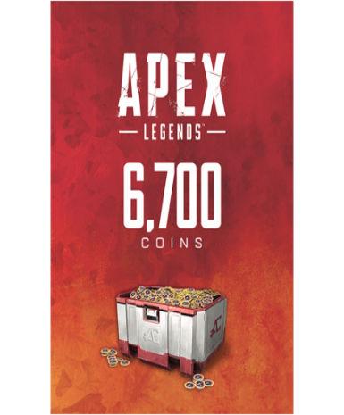 APEX LEGENDS - 6700 APEX COINS - ORIGIN - PC - WORLDWIDE Libelula Vesela Jocuri video