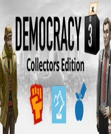 DEMOCRACY 3 - COLLECTOR'S EDITION - STEAM - PC - WORLDWIDE - Libelula Vesela - Jocuri video
