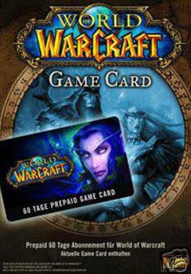WORLD OF WARCRAFT 60-DAY TIME CARD - BATTLE.NET - PC - EU - Libelula Vesela - Jocuri video