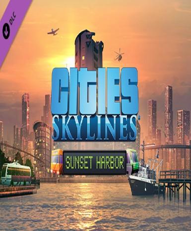 CITIES: SKYLINES - SUNSET HARBOR - STEAM - PC - MULTILANGUAGE - WORLDWIDE - Libelula Vesela - Jocuri video