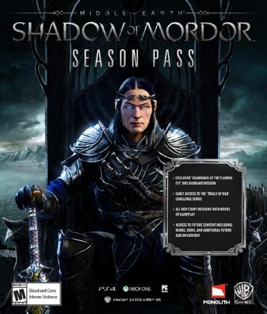 MIDDLE-EARTH: SHADOW OF MORDOR - SEASON PASS - STEAM - PC - WORLDWIDE - Libelula Vesela - Jocuri video