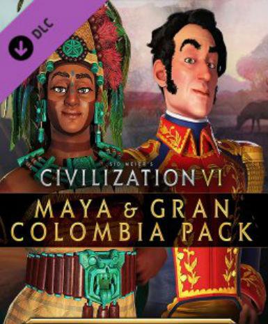 CIVILIZATION 6 - MAYA & GRAN COLOMBIA PACK - STEAM - PC - MULTILANGUAGE - WORLDWIDE - Libelula Vesela - Jocuri video