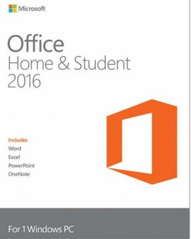 MICROSOFT OFFICE 2016 HOME & STUDENT - MULTILANGUAGE - WORLDWIDE - PC - Libelula Vesela - Software