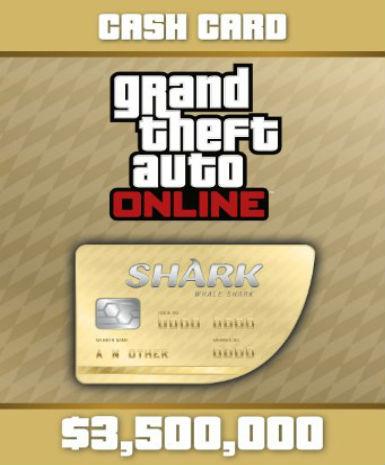 GRAND THEFT AUTO V GTA: WHALE SHARK CASH CARD - ROCKSTAR SOCIAL CLUB - PC - WORLDWIDE Libelula Vesela Jocuri video