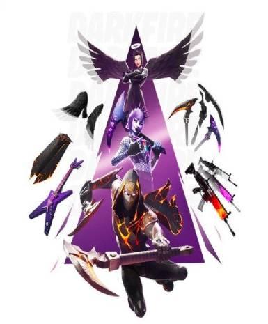 FORTNITE - DARKFIRE BUNDLE (XBOX ONE) - XBOX LIVE - MULTILANGUAGE - WORLDWIDE - XBOX - Libelula Vesela - Jocuri video
