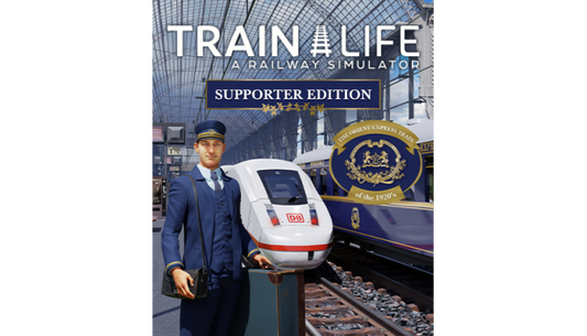 TRAIN LIFE (SUPPORTER EDITION) - PC - STEAM - MULTILANGUAGE - WORLDWIDE - Libelula Vesela - Jocuri video