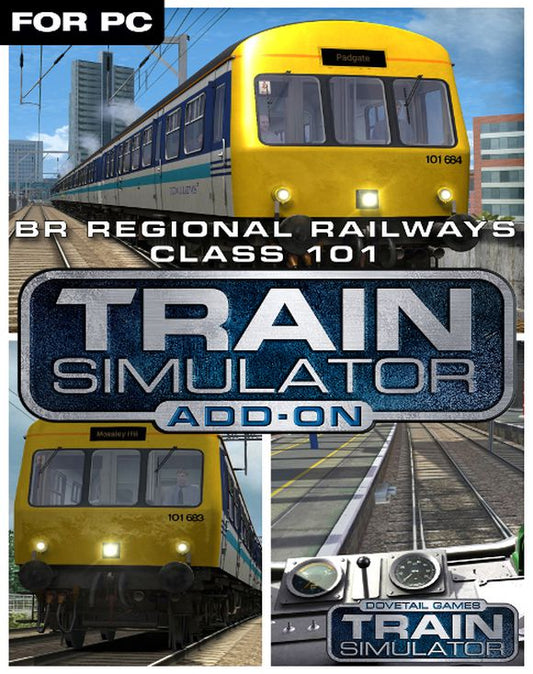 TRAIN SIMULATOR - BR REGIONAL RAILWAYS CLASS 101 DMU ADD-ON (DLC) - STEAM - PC - EU - Libelula Vesela - Jocuri video