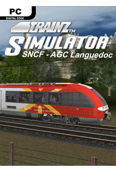 TRAINZ SIMULATOR: SNCF - AGC LANGUEDOC - STEAM - MULTILANGUAGE - WORLDWIDE - PC - Libelula Vesela - Jocuri video