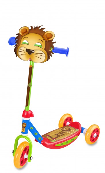 TROTINETA COPII, 3 ROTI, LEU  - SAICA (SA2761) - Libelula Vesela - Jucarii