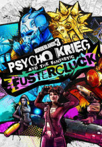 BORDERLANDS 3 - PSYCHO KRIEG AND THE FANTASTIC FUSTERCLUCK - PC - STEAM - MULTILANGUAGE - WORLDWIDE - Libelula Vesela - Jocuri video