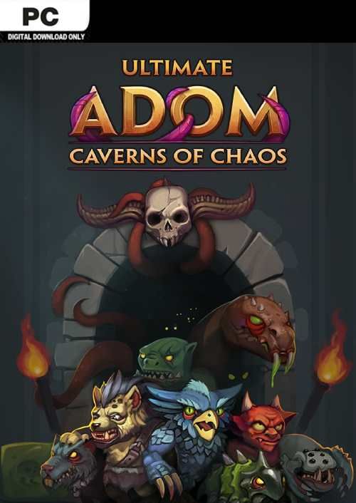 ULTIMATE ADOM - CAVERNS OF CHAOS - PC - STEAM - MULTILANGUAGE - WORLDWIDE - Libelula Vesela - Jocuri video