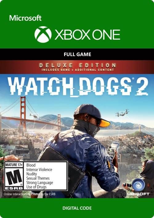 WATCH DOGS 2 DELUXE EDITION - XBOX LIVE - XBOX ONE - EU - MULTILANGUAGE