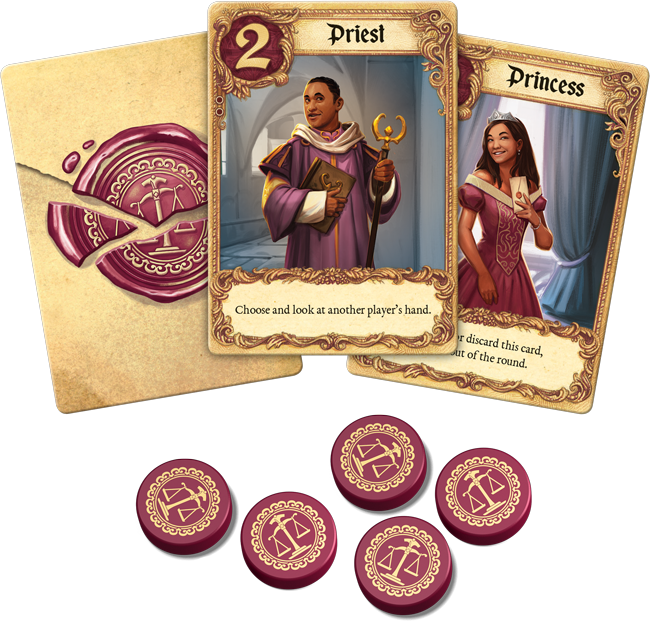 JOC DE SOCIETATE LOVE LETTER - ASMODEE (ZLL01RO) - Libelula Vesela - Jucarii