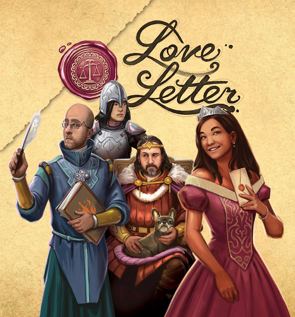 JOC DE SOCIETATE LOVE LETTER - ASMODEE (ZLL01RO) - Libelula Vesela - Jucarii