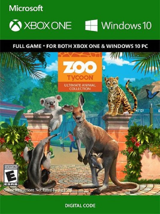 ZOO TYCOON - ULTIMATE ANIMAL COLLECTION (DLC) - XBOX LIVE - XBOX ONE / WINDOWS 10 - MULTILANGUAGE - WORLDWIDE Libelula Vesela Jocuri video